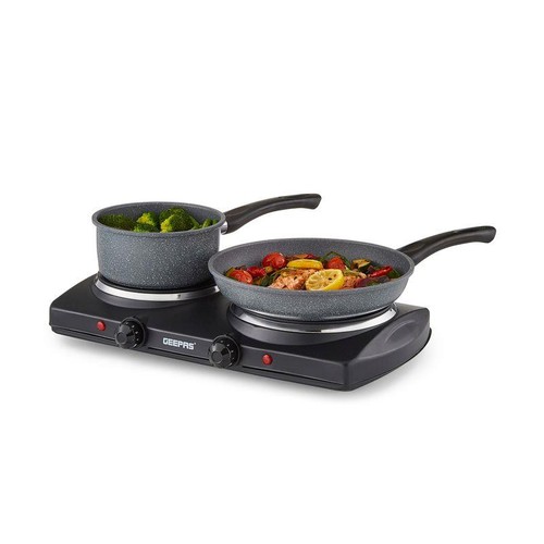 Geepas double ceramic hot - ceramic,