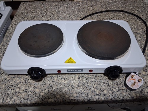 Status double hot plate - double, 2,500w