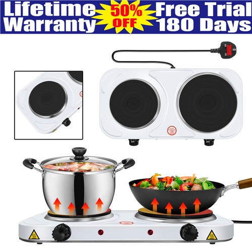 Electric hob double - electric,