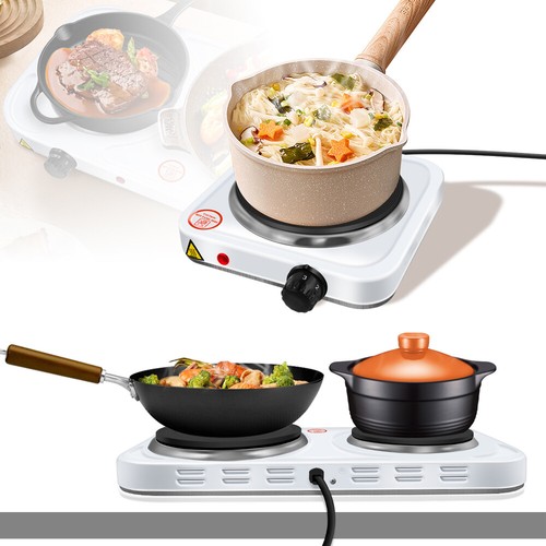 Electric hob double ring - double,